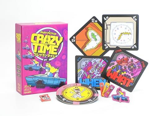 JELLY JELLY GAMES Crazy Time Card Game for 3-14 Players, Japanese Version, Ages 8+