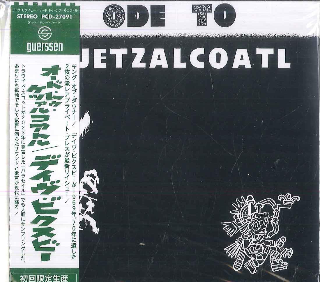 

CD DAVE BIXBY - Ode To Quetzalcoatl PCD27091 P-VINE RECORDS 2025 Japan Country/Folk