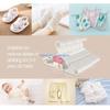 Y3NA 10 Pcs for Creative Baby Clothes Hanger White Plastic Hangers Smooth Surface Hangers for Kids Baby Toddler Cloth