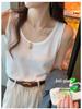 2025 Women's Square Neck Sleeveless Tank Top - Summer Loose Fit
