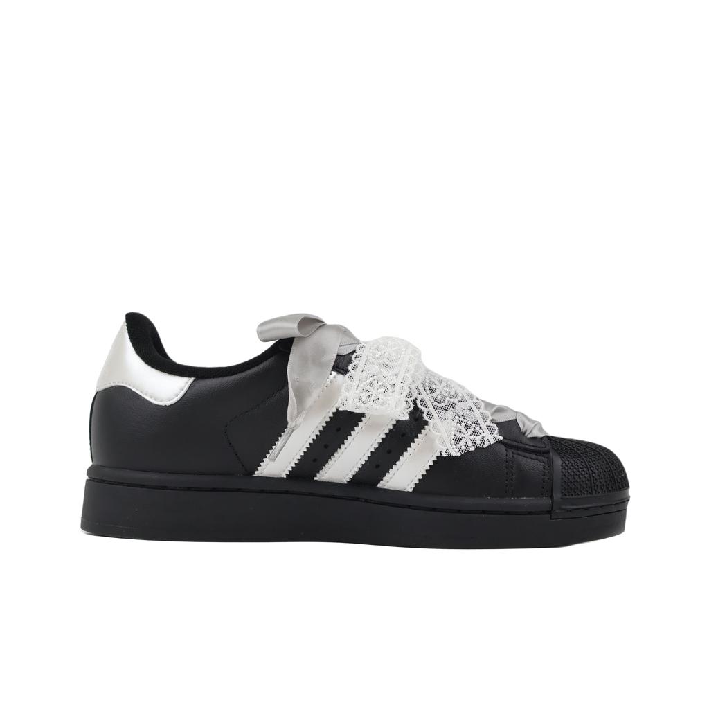 Adidas Originals SUPERSTAR Skateboard Shoes Unisex Low top Black EG4959(Team384-BOX)