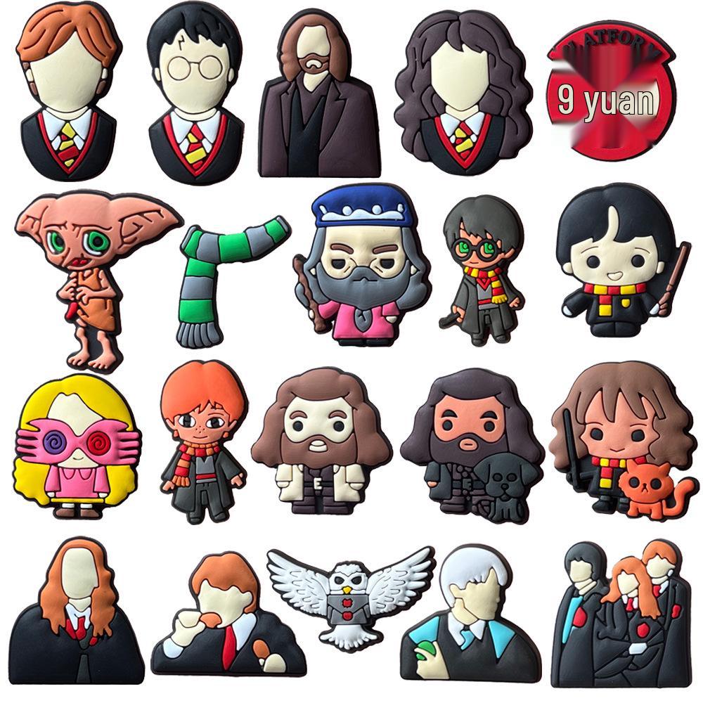 Beliebtes Jibbitz Crocs Blumen-Set: DIY Weiche Gummi Schuhschnallen & PVC Ornamente