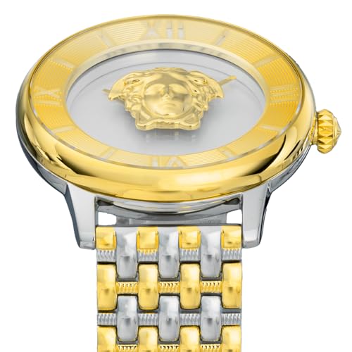 Versace La Medusa Uhr VE2R00222 Damen Gold und Silber