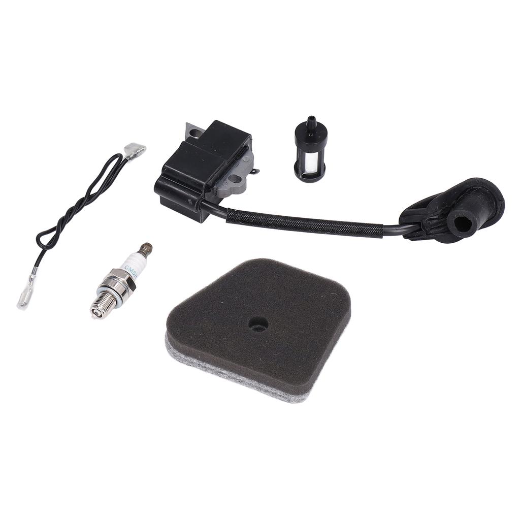 Ignition Coil Module Sponge Spark Plug Oil Filter Suitable for Stihl FS90R FS100R Trimmer High