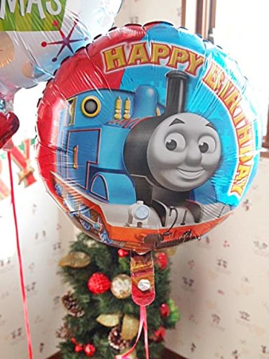 Vánoční dárek Narozeniny 1. narozeniny Gratulace Telegram Lokomotiva Mašinka Tomáš Balónový telegram Párty balón Vánoce s Tomášem