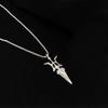 Anime Misa Amane Cosplay Necklace Halberd Pendant Necklaces Keychain Cosplay Jewelry Gifts