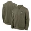 NFL Inspired Jacket Men - Casual Sport Zip Up Top Fall Season Loose Fit Long Sleeve