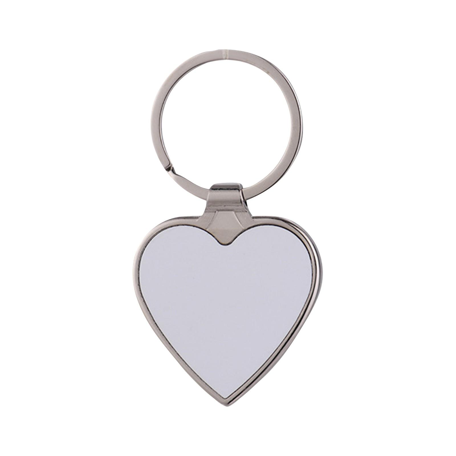 

Сублимационная заготовка брелок металлический термотрансферный брелок заготовка доска кольца для ключей для DIY поделок принадлежности One Size