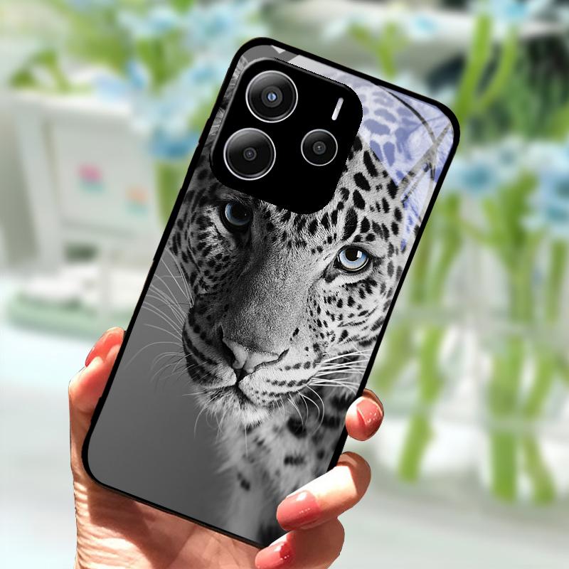 Coque For Redmi Note14 Glass Case 14 Pro 4G 5G New Popular Tempered Glass  Phone Cover For Redmi Note 14 Pro+ 5G Protector Cases