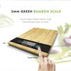 Tare Function Bamboo Kitchen Scale 5kg Weighing Electronic Household Scale  Household