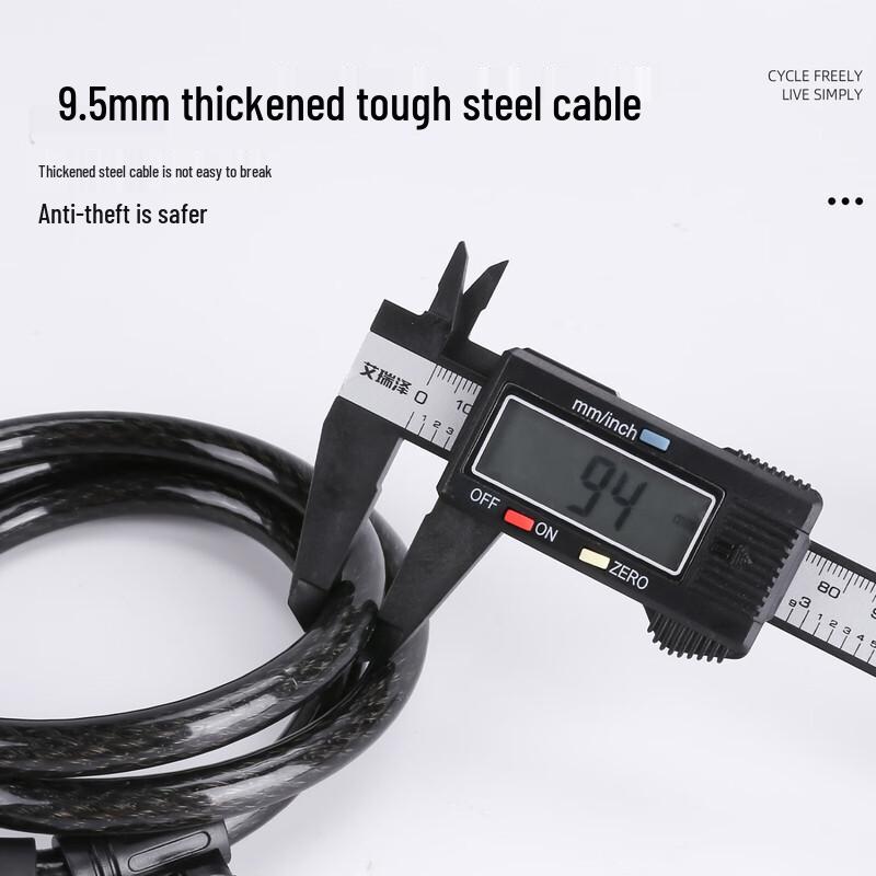 Lishi Bicycle Password Anti-theft Chain Lock