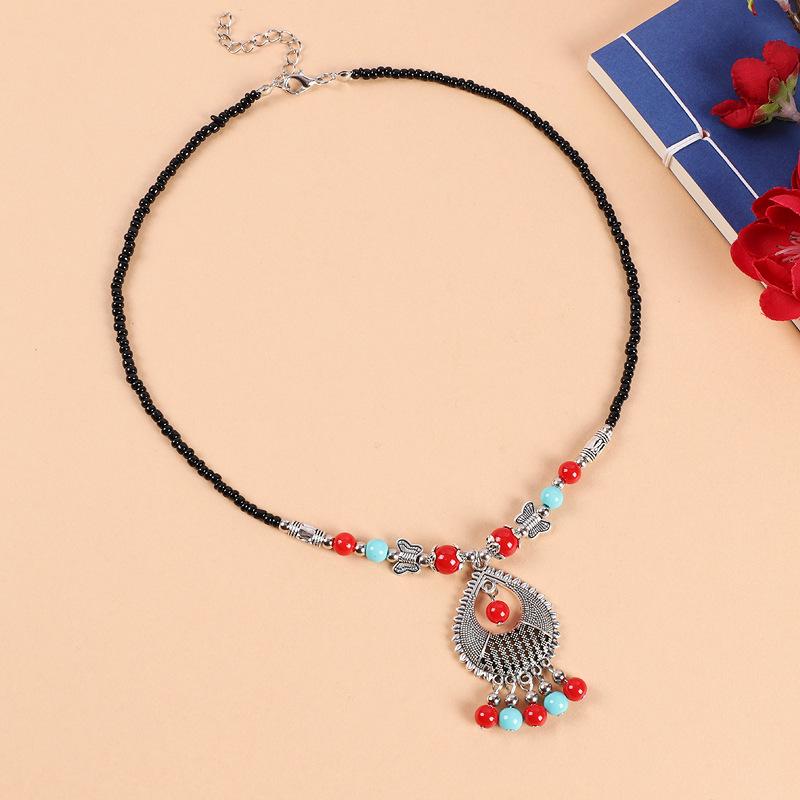 

Бусины в стиле ретро, бахрома на лбу, подвеска для бровей из тибетского серебра, экзотическая цепочка для ключицы, ожерелье-головной убор, антикварные аксессуары, женщины