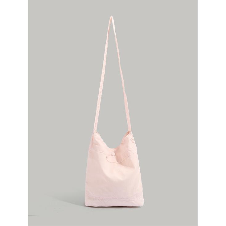

2025 New Fashion Bucket Bag for Women, Lazy Style Single Shoulder Bag, Commuting Canvas Bag for Students, Crossbody Bag