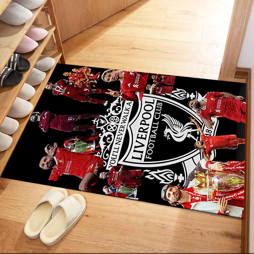 Liverpool Football Club Floor Mat Perfect For Decorate Room Dining Room Outdoor Game Room Antislip Rug Decorate Offices Spiritual Gift