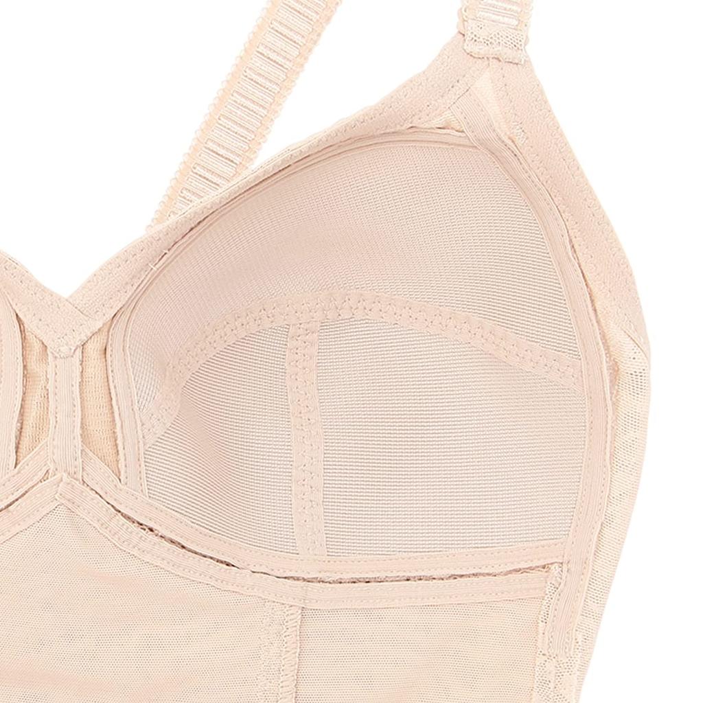 Triumph Makeup Body 6000 Bodysuit 1 00NZ D85 Size (Wired) [Medium] (Beige)