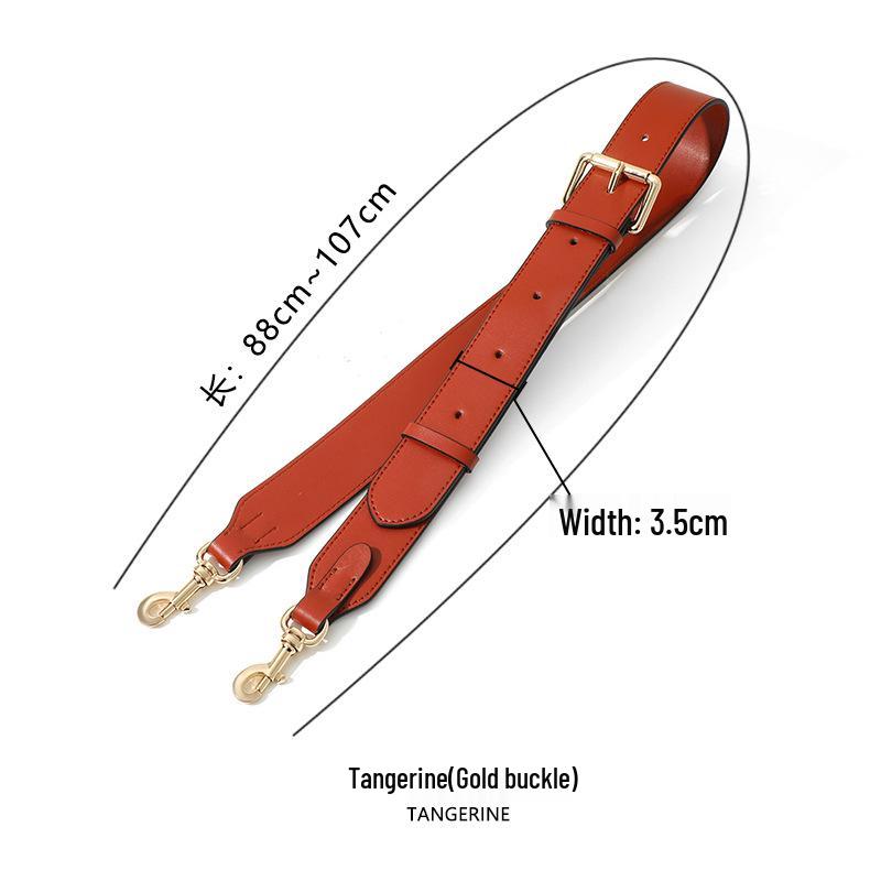 Lychee Grain Cowhide Bag Replacement Strap - Dionysus Versatile Wide Shoulder Strap MHS-A-9