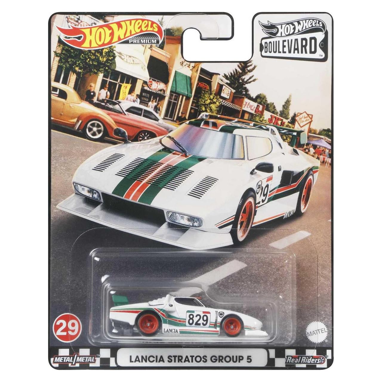 

Hot Wheels Boulevard Lancia Stratos Group 5 GRM01 White білий