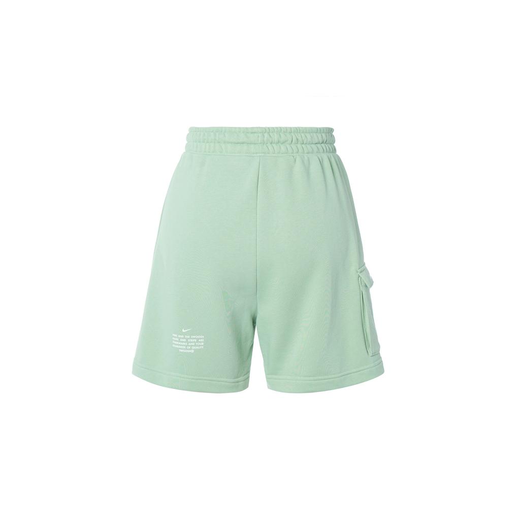 Nike Swoosh Sports Breathable Drawstring Shorts Women Shorts Light-Green DA3488-006