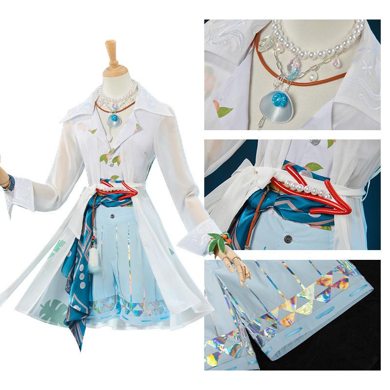 Identity V Game Joseph Desaulniers Summer Light Photographer Roleplay Clothing Full Set Cosplay Costume Anime Game Costume