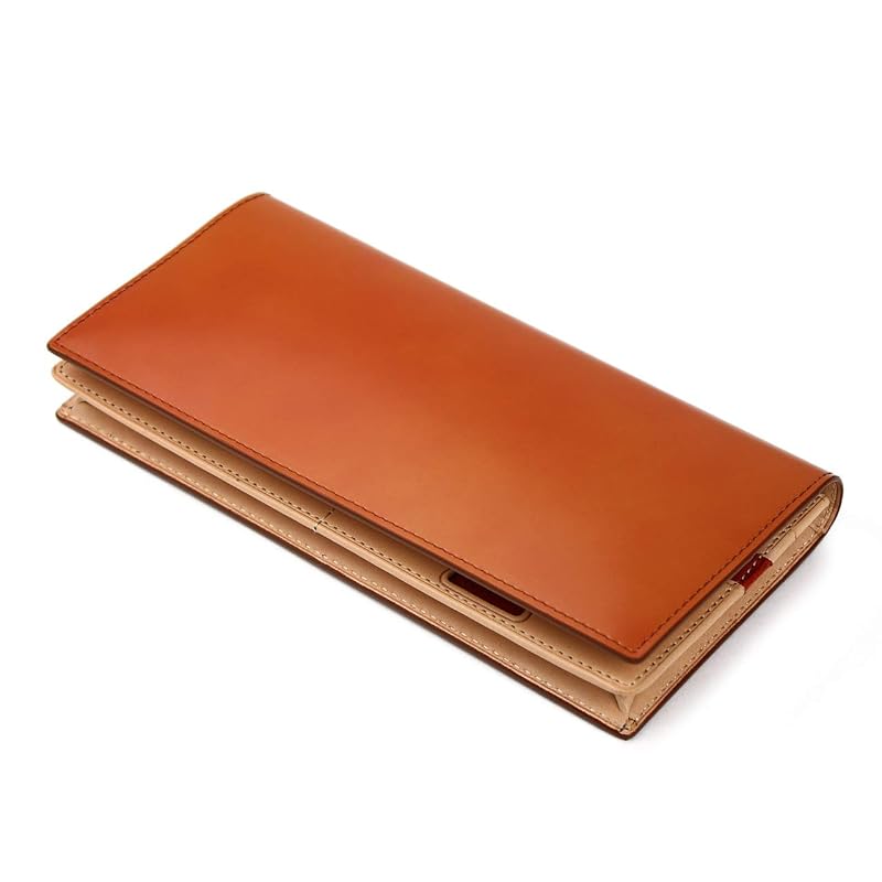 

[PID] Vast Vasto bi-fold long wallet 25264CAMEL 25264 men s camel