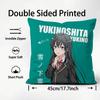 Y-Yukinoshita Y-Yukino Cushion Cover Pattern Printed Pillowcase for Living Room Sofa Cushion Cover & Bedroom Decor
