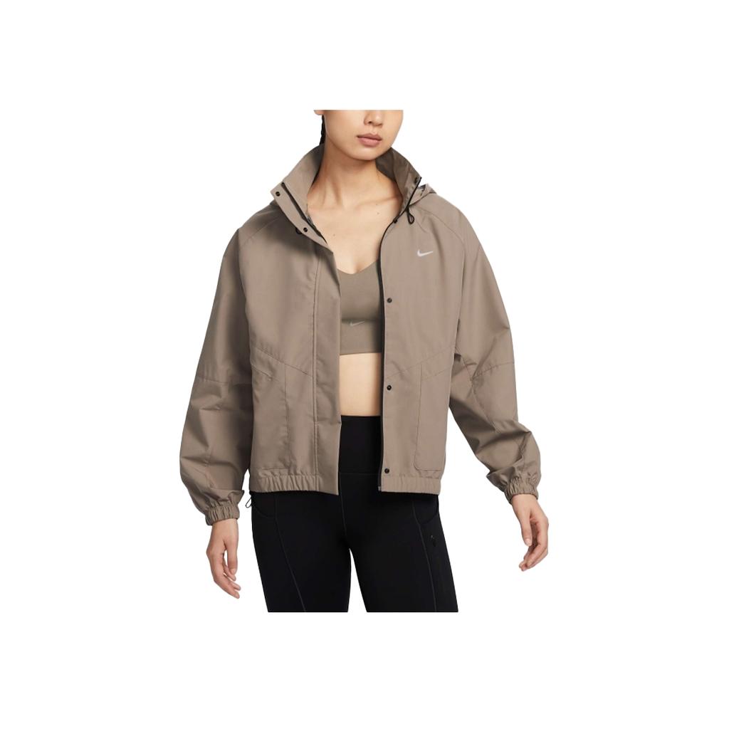 Nike Swift Sf Jacket Hooded Zip Long Sleeve Jacket Women Jacket Brown FB7493-233