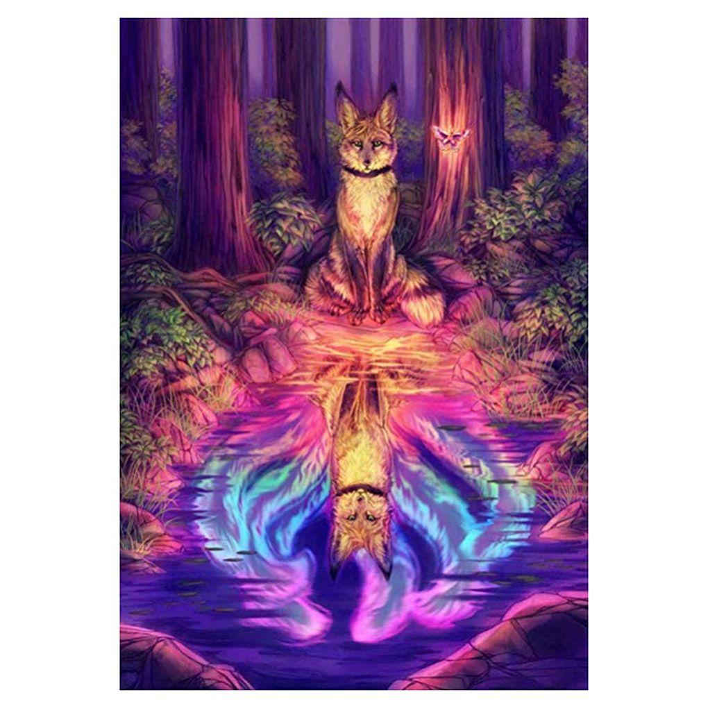 

Мультфильм животных Стразы Стежок DIY Дрель Кристалл Алмазная Картина Домашнее Украшение Картина