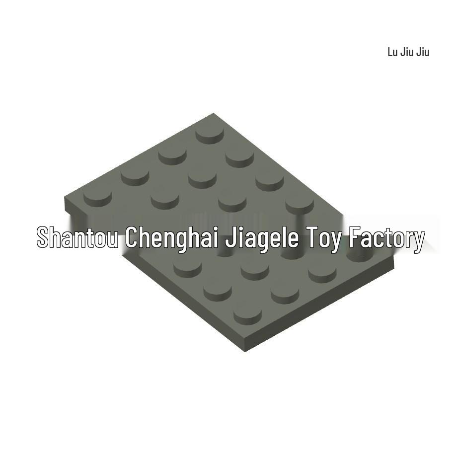 Cross-border MOC Building Blocks: Compatible 4x6 Base Plate, Spare Parts, 50G Min. Order, 3032 Small Pieces
