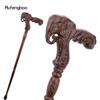 Elefant Braun Holz Mode Gehstöcke Dekorative Stöcke Gehstöcke Halloween Für Cosplay Und Partys, Für Cosplay & Party 93cm