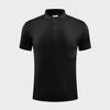 Custom Quick-Dry Lapel Polo Shirt - Short Sleeve, Solid Color, Perfect for Workwear and Summer Sports