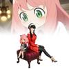 Adorable Anya And Yor Spy Family Pvc Figure Charming Sofa Pose Collectible Model