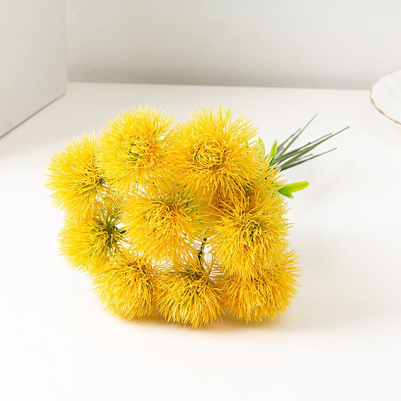 Potted Simulation Dandelion Flower Arrangement Home Decoration Flowers Fake