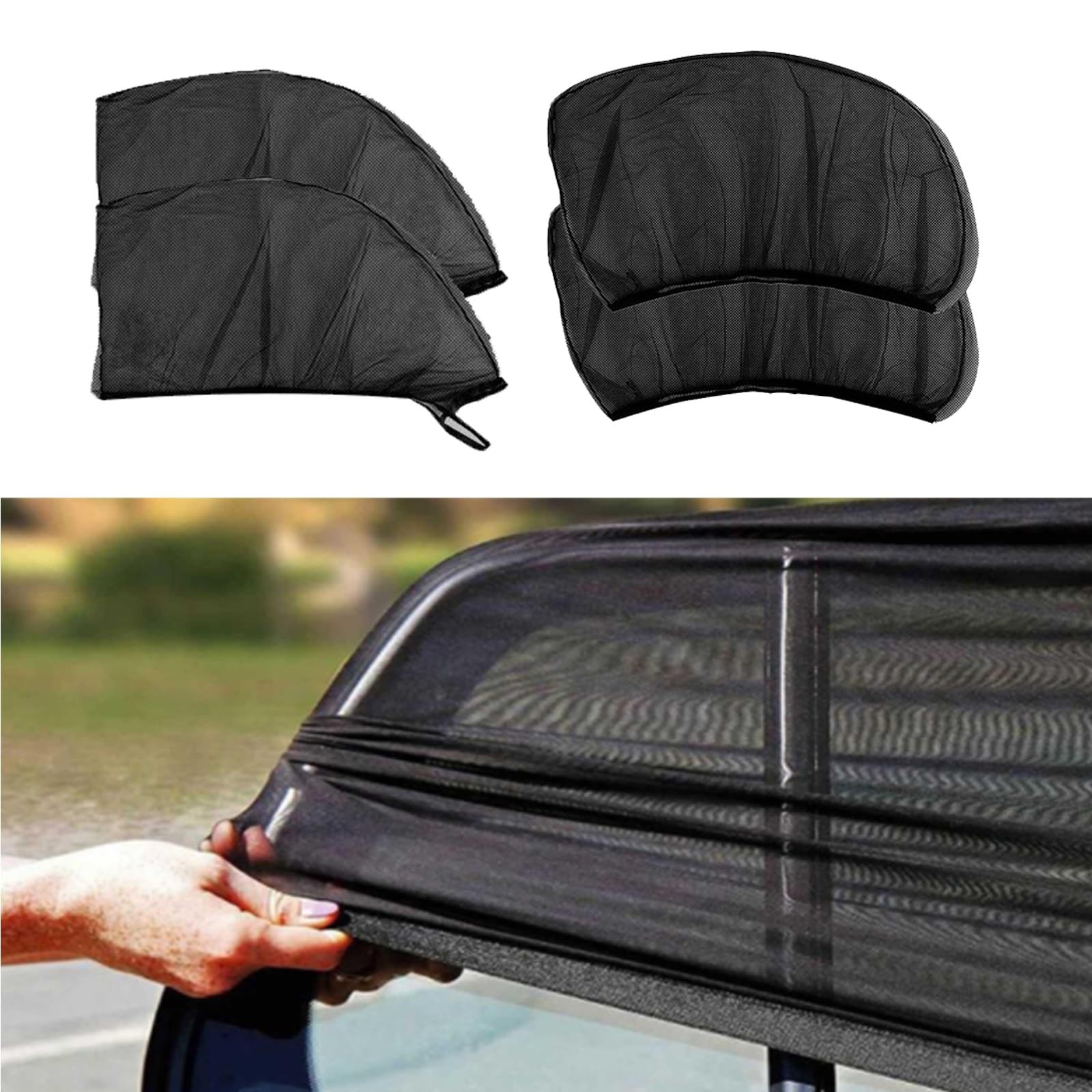 

Nissan V37 Skyline Model Dedicated Car Sunshade, Light Insulation, Sun Protection, Side Glass Blackout One size чёрный