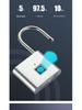 Smart Fingerprint Padlock: Anti-Theft Stainless Steel for Home, Warehouse, Courtyard, Dormitory, Cabinet Doors