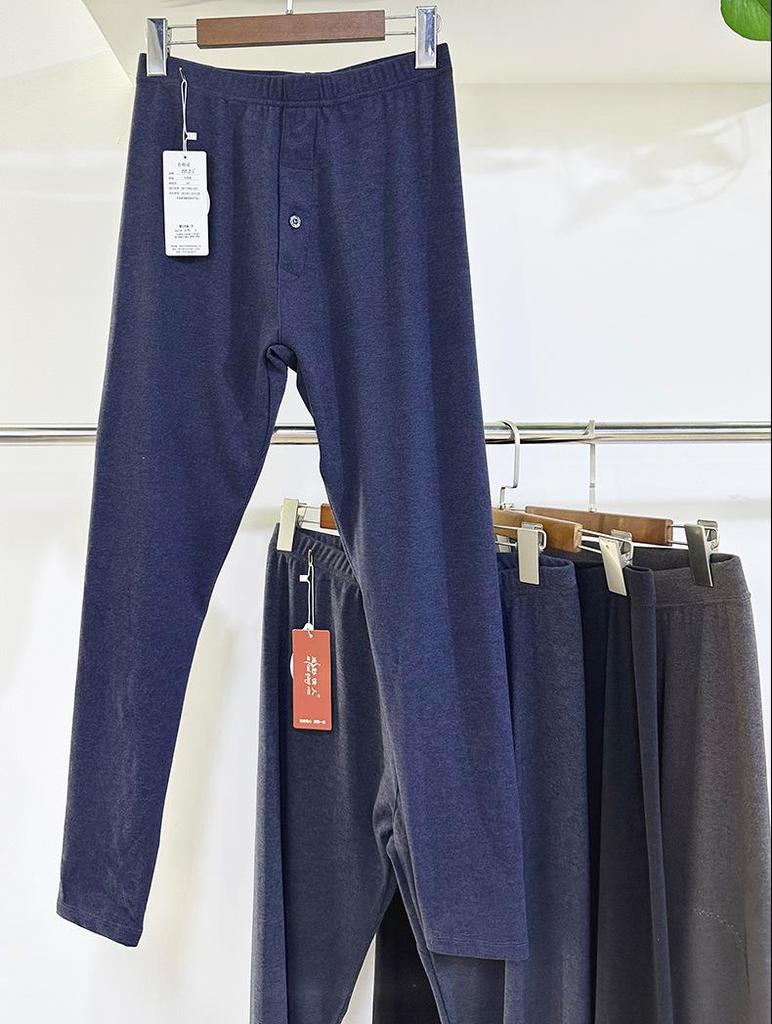 Herren Übergröße Deutscher Samt Warm Elastisch Herbst & Winter Leggings