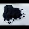 New Black White Beast Fursuit Cosplay Beast Claw Hand Foot Nails Covers Costume Accessories Custom Made