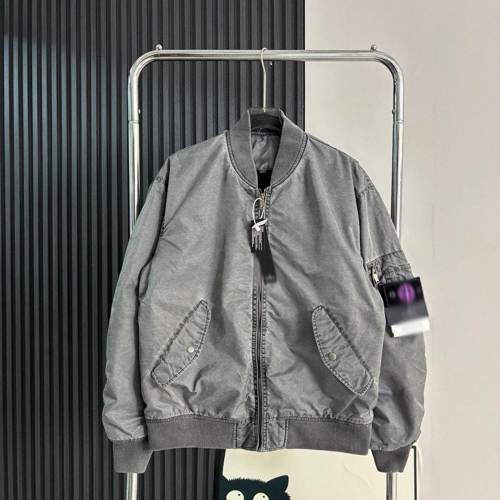Unisex Autumn/Winter Cotton Pilot Jacket - Casual Warm Baseball Coat