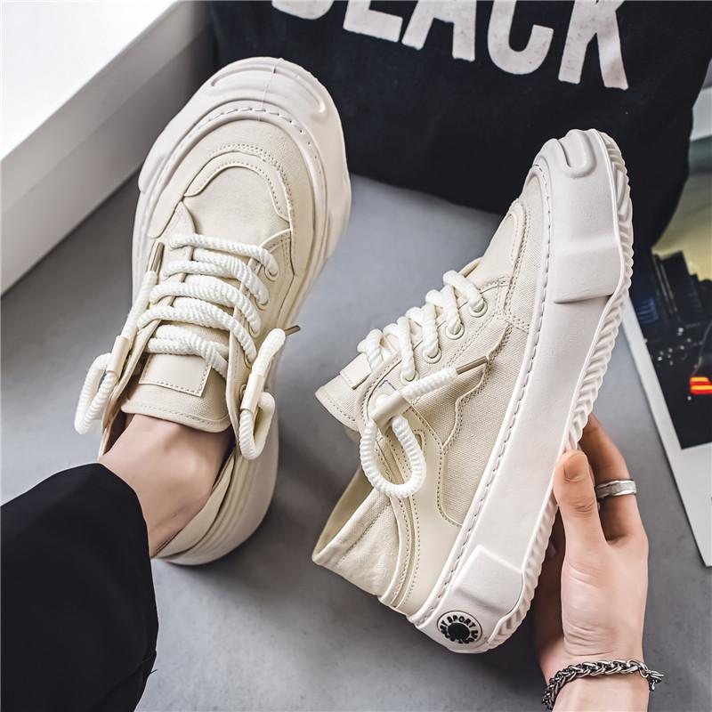 

Mesh Men 2024 Spring Casual Male Shoes Fashion Patcahwork Breathable Shoe Original Man Canvas Sneakers Deals Comfortable Outsole 39 бежевый