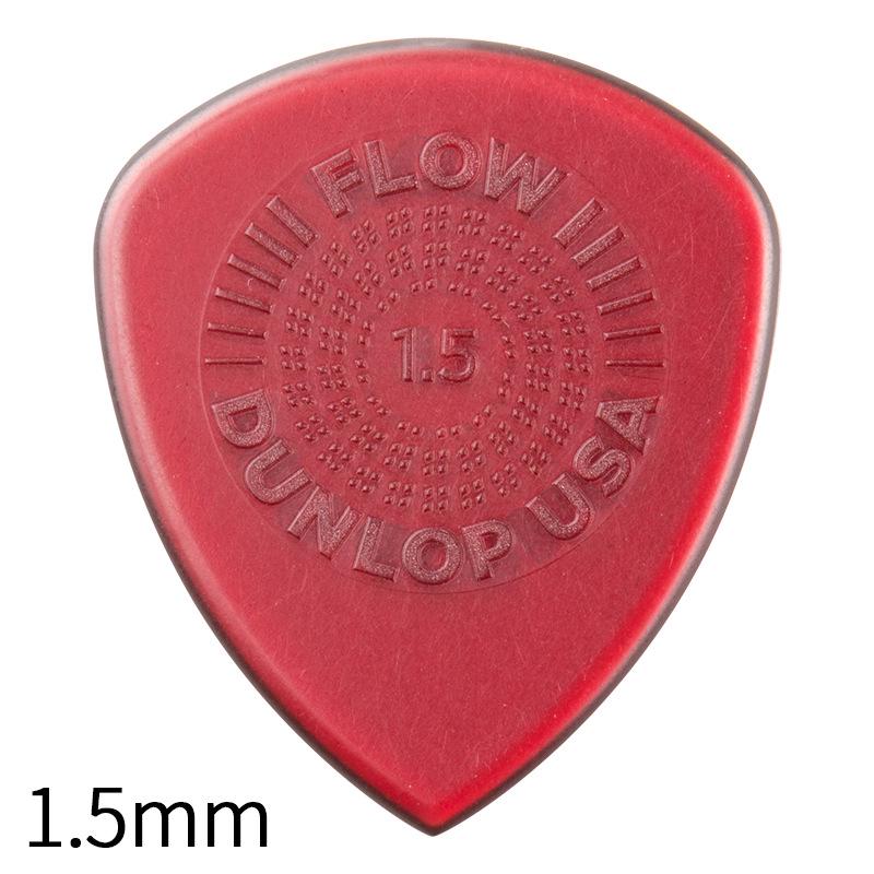 Dunlop FLOW 549R Anti-Slip Wear-Resistant Guitar Pick for Speed Picking