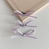3Pcs Sweet Thin Silk Ribbon Bowknot Hair Clips  Cute Barrettes For Women Girls Colorful Lace Hair Clip Hair Accessories