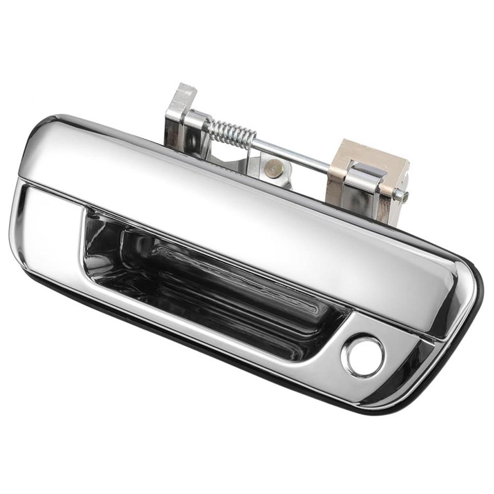 

Suitable for Chevrolet Colorado 2004-2014 GMC Canyon 2004-2012 Chrome Car Rear Door Truck Handle Exterior Tailgate Handle 1Keyhole
