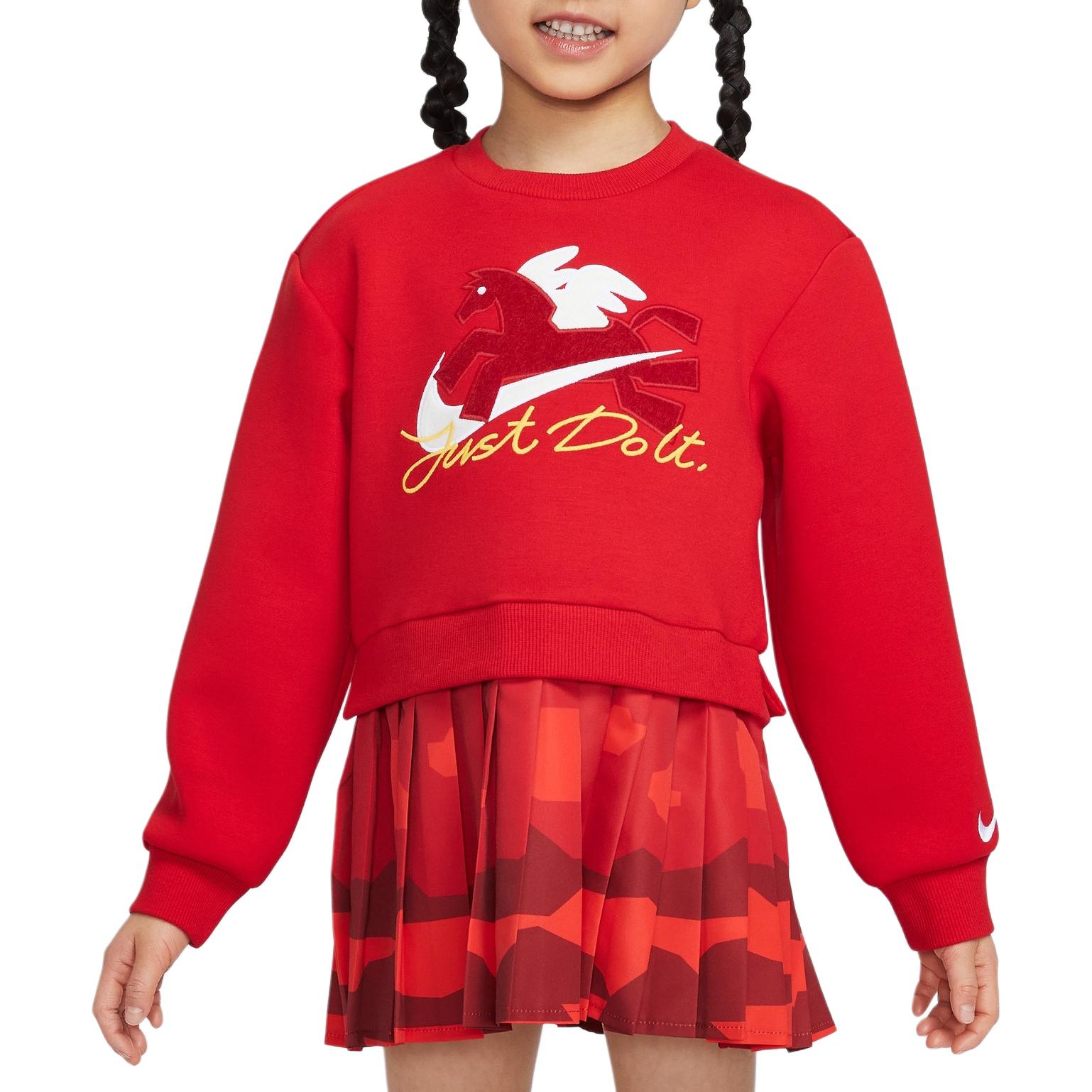 Nike Kids Dresses Crew Neck Moderate Short IU5442-657 2T