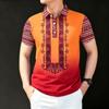 Summer Multi-color Print Polo Shirt Men's Outdoor Street Short Sleeve Tees Top Fashion Home Casual T-shirt Men's and Women's Polo Shirt