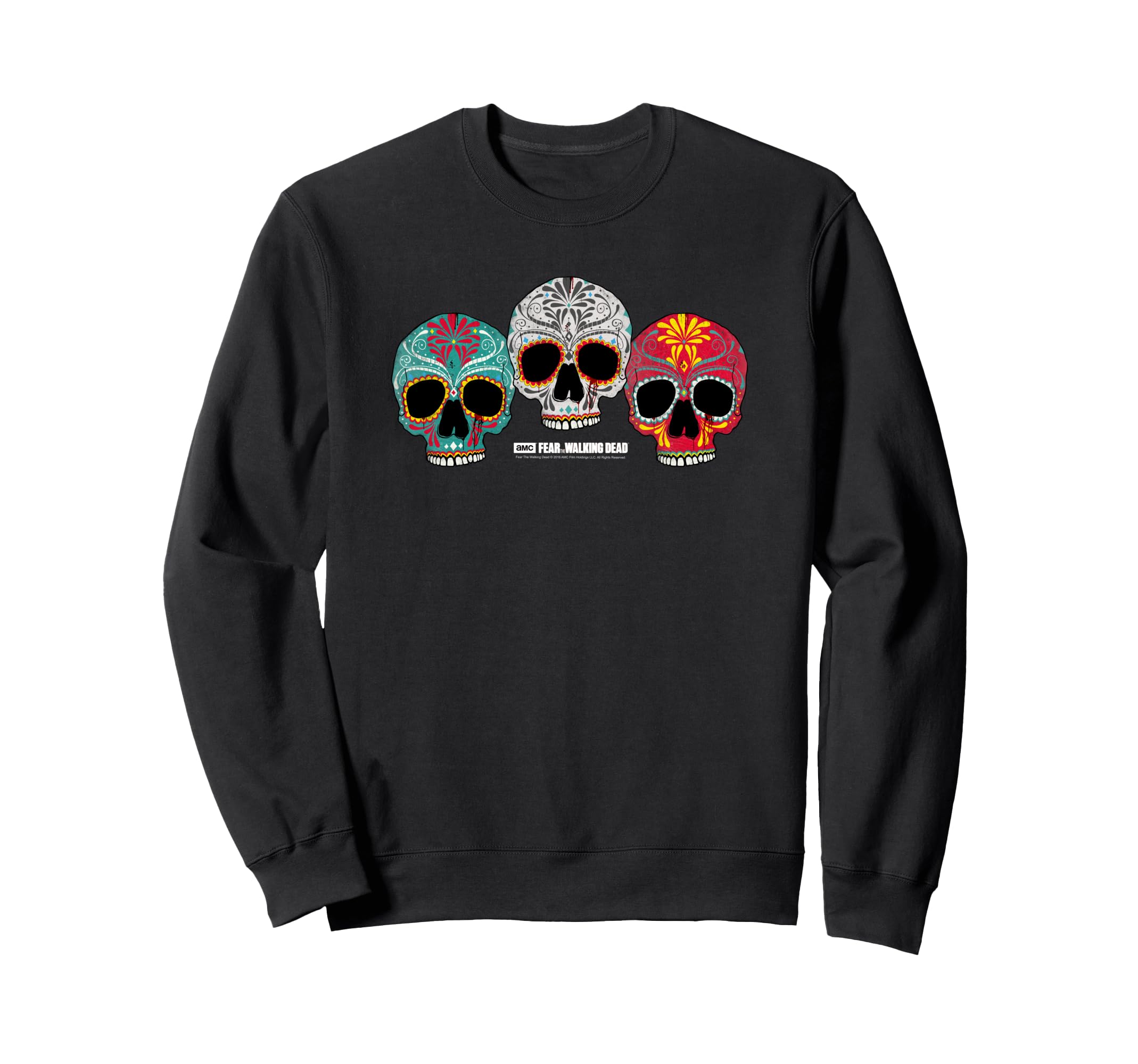 

Fear the Walking Dead Three Skulls Sweatshirt