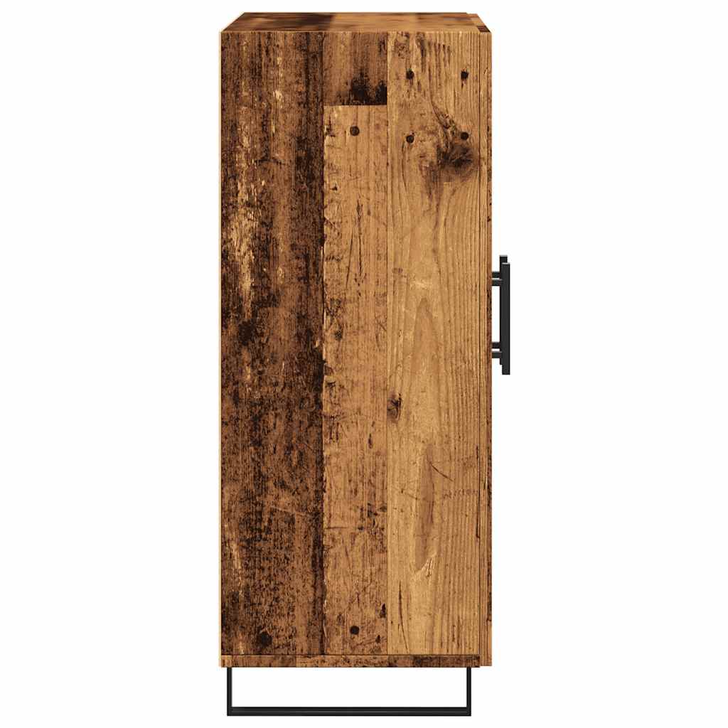 Vidaxl Szafka, Stare Drewno, 69,5X34X90 Cm, Materiał Drewnopochodny