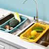 Extendable Over the Sink Colander Fruits and Vegetables Drain Basket Adjustable Strainer Sink Washing Basket for Kitchen