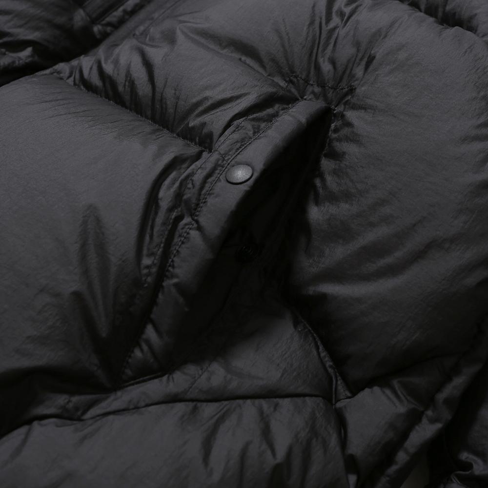 Moif [Aw25] Shadow Puffer Down Parka / Sooty Black