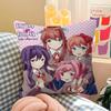 Anime D-Doki Literatuare DDLC Maple Design Cushion Cover Happy Autumn Harvest Decor Holiday Decorati Pillow Cover