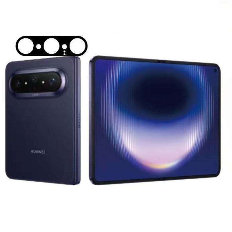 For Huawei Pura X Max Rear Camera Lens Cover Case for Huawei PuraX Max Aluminum Alloy Metal Back Camera Protective Film For Pura X Max/1PCS чёрный