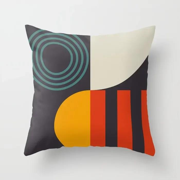 Bedroom Living Room Decoration Home Decor Abstract Pattern  Sofa Cushion Cover